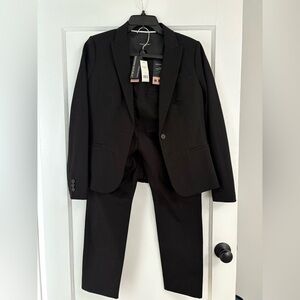 NWT 2pc Banana Republic Women’s Suit Blazer and Pants Black Size 8